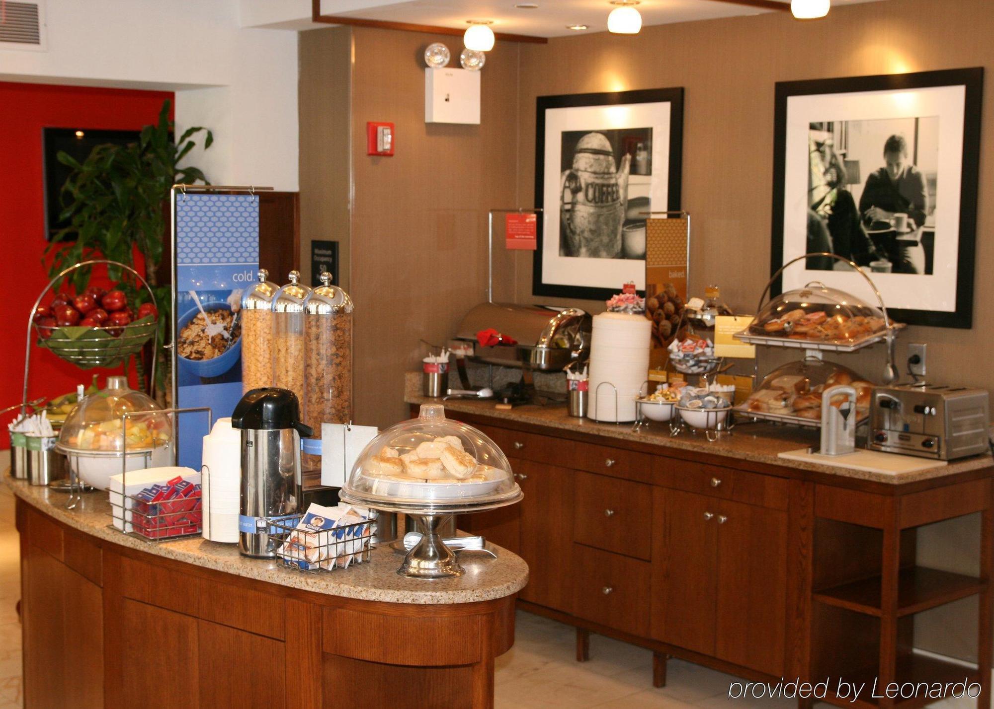 Hampton Inn Seaport Financial District New York Restaurang bild